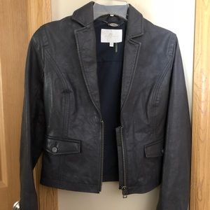 7 For All Mankind leather jacket